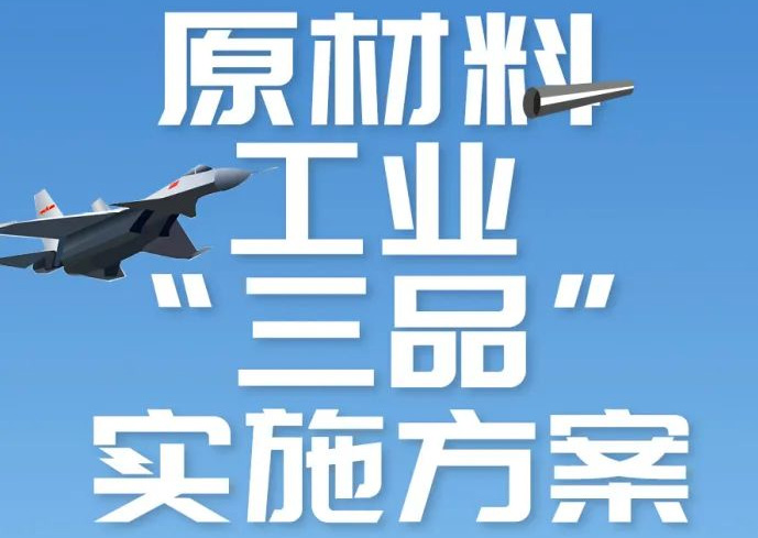 《原材料工業(yè)“三品”實施方案》解讀（附圖解）
